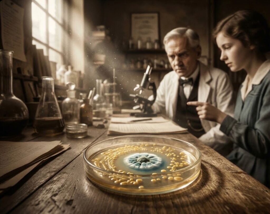 الصدفة التي أنقذت الملايين: قصة اكتشاف البنسلين الحقيقية